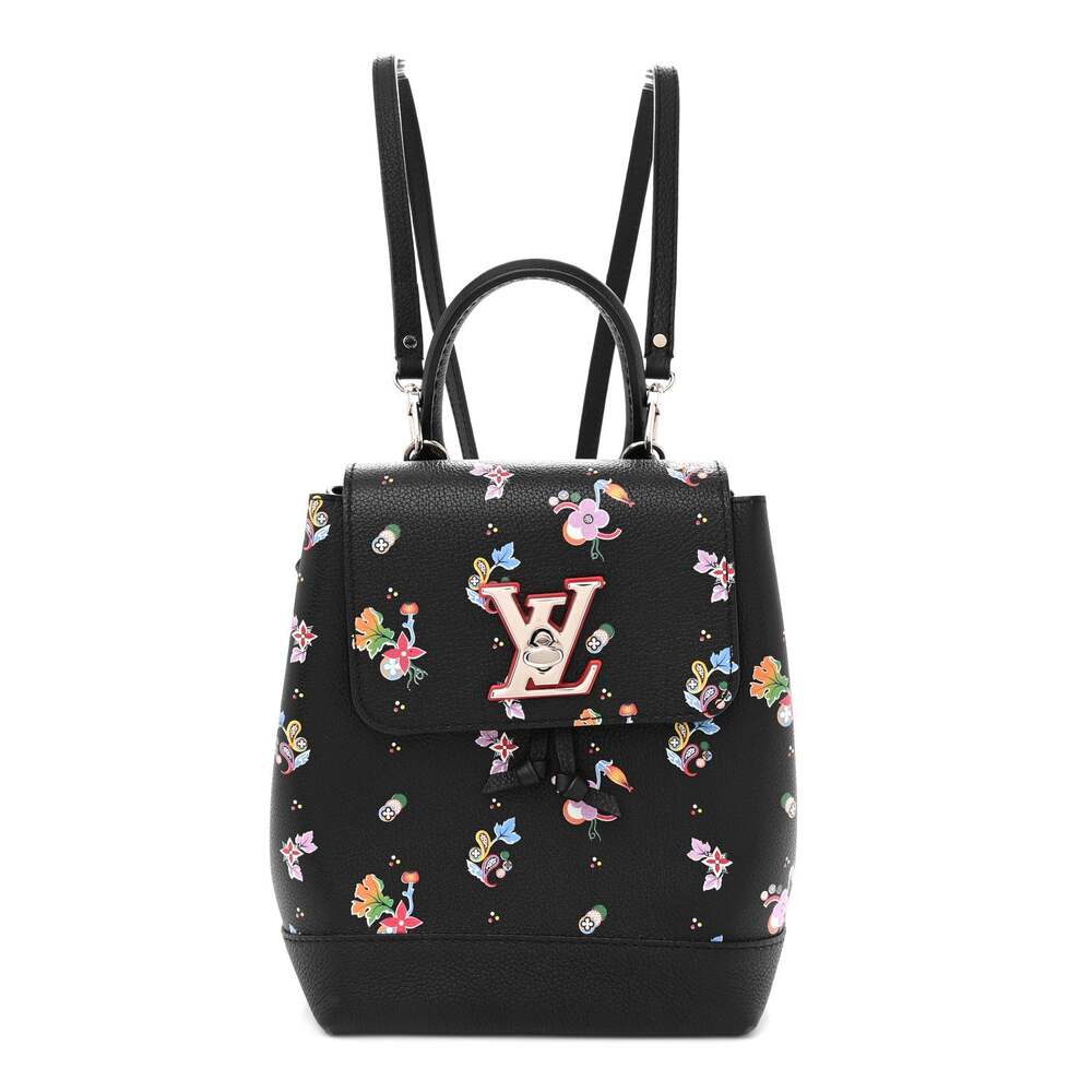Louis Vuitton Calfskin Flower Lockme #261585L14B